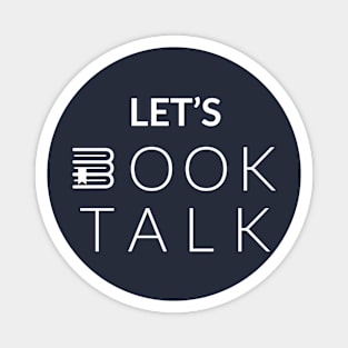 Let's Book Talk Magnet